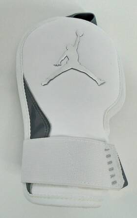 Nike 887791428080 Jordan Fly Batters Hand Guard Left White/cool Grey/metallic Silver