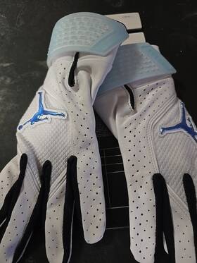 2026-nike Nike 887791437631 Jordan Fly Select Baseball Gloves Mens Large White/university Blue