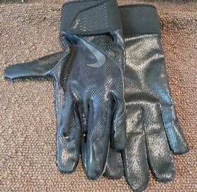 Nike 887791738141 Alpha Batting Gloves Adult Xl Black/black/black B15