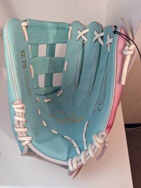 Nike 887791815330 Vapor Elite Outfield H-web Fielding Glove - 12.75 Inch Rht Mint/pink New