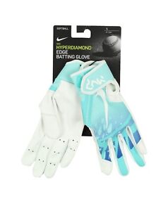 Nike Mvp Hyperdiamond Edge Softball Batting Gloves Unisex Sz S Small