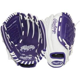 No 793879304354 Series Youth Glove Purple/white 10 In No 793879304354 Series Youth Glove Purple/white 10 In