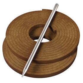 No 850003813219 Baseball And Softball Glove Lace Repair Kit 2 Leather Laces Lacing Needle Brown
