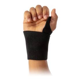 Mds1512-01-00-wm No Sport Wrist Wrap Black Adjustable One Size Fits Most