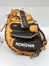 S-120 Nokona Alpha 30inch Closed Web 10u Baseball Catchers Mitt