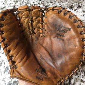Bb14 Nokona First Base Mitt Glove Professional Model Vintage Cowhide Leather