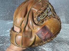 J512 Nokona Leather 1930s/40s Catcher S Mitt Glove Inch Professional Model