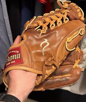 Nokona Ll50-anl All Americanpro 11.5 Inch Leather Baseball Glove Lht Padded