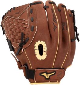 Nwt Mizuno Prospect Series Youth 11 Inch Baseball Glove Brown Left Hand Throw