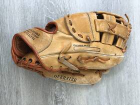 60-211600 Pennant Baseball Glove Left Handed Oversized Prime Leather Deep Pocket Design