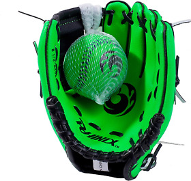 Phinix Baseball Glove Tee Ball Mitts With Foam 9 Right Hand Throw