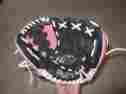 Pl10ep Rawlings 10 Pink Black Baseball Softball Mitt Glove Right Handed Fastbak
