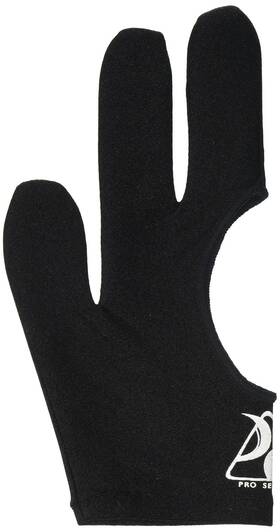 Lysb00gn71mi8-sprtseqip Pro-series Bg Reversible Three Fingered Billiard Glove Medium Black