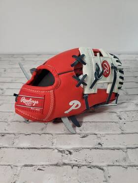 Rawlings 025725537778 Youth 10 Inch Philadelphia Phillies Team Logo Glove/catch Left Throw Right
