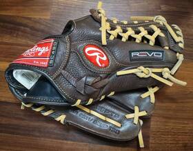 4sc115ptd Rawlings 083321183324 Sc450 Revo Solid Core 11.5 Inch Deep 130 Baseball Mitt Glove