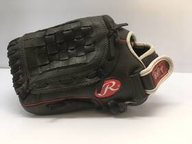 Pl115gs Rawlings 083321252204 Left Hand Throw 11.5 Inch Black Leather Glove Players Series With Ball