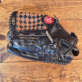 Rawlings 083321328992 Bg1 Baseball Glove Adult Left Handed Thrower 14 Inch Black Leather