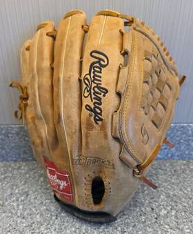 Rawlings 083321493072 Rsgxlgs Leather 14 Inch Softball Glove Super Size