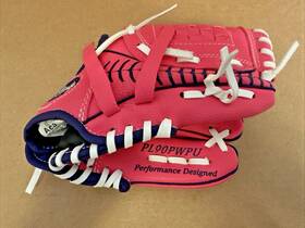 Rawlings 083321525834 Pink Baseball T-ball Rht Glove Pl90pwpu 9 Inch Kids Youth Euc Elbs5 Free Sh