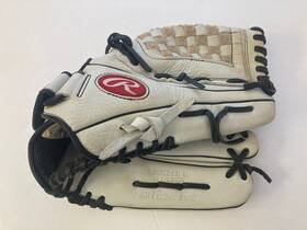 Rso125ww Rawlings 083321565243 12 1/2 Inch Shut Out Zero Shock Leather Baseball Glove White