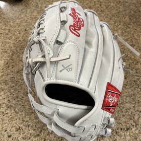 Rla120-18w Rawlings 083321664274 Liberty Advanced 12 Inch Lefty Softball Glove White Lht