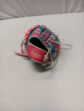 Rawlings 083321718267 Remix T-ball And Youth Baseball Glove Left Hand Throw 9 Inch Pink Rawlings 083321718267 Remix T-ball And Youth Baseball Glove Left Hand Throw 9 Inch Pink