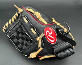 H100bb Rawlings 083321742248 Highlight Series 10 Inch Youth Baseball Glove Mitt Rht Leather