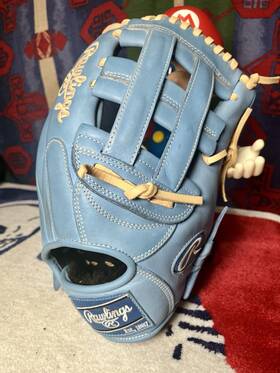 Gge1275hcbc Rawlings 083321785788 12.75ftft Gg Elite Series Glove Rht Carolina Blue Cream Gge1275hcbc Rawlings 083321785788 12.75ftft Gg Elite Series Glove Rht Carolina Blue Cream