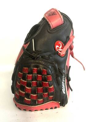Rawlings 083321885938 Leather Softball/baseball Glove 12 Inch Fp1200pk Basket Web Lh Throw
