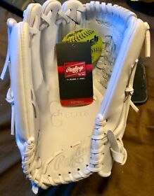 Ggefp125bw Rawlings 12.5inch Gg Elite Series Fastpitch Glove Lh Msrp 139.99