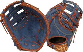Rawlings 198308008689 Limited Edition Denim Series Heart Of The Hide 13 Inch First Base