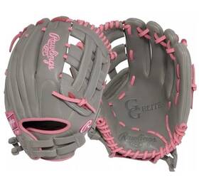 Rawlings 198308037641 New 12 Inch Gg Elite Series Fastpitch Baseball Glove Pink Right Hand Throw