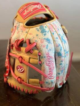 Pror204-2css Rawlings 198308356186 Heart Of The Hide 11.5 Inch Pro Baseball Glove Paint Splatter Pror204-2css Rawlings 198308356186 Heart Of The Hide 11.5 Inch Pro Baseball Glove Paint Splatter