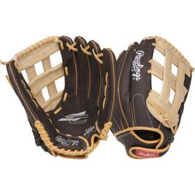 Rawlings 198308890536 Sure Catch Adult Rec Baseball Glove Size 13 Inch Mocah/camel Right Hand T