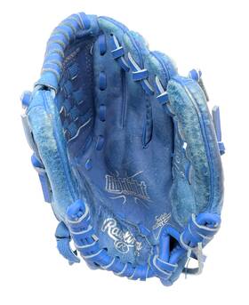 1999-1225 Rawlings H950r Highlight Series Youth Baseball Glove 9 1/2 Inch Blue All Leather 1999-1225 Rawlings H950r Highlight Series Youth Baseball Glove 9 1/2 Inch Blue All Leather