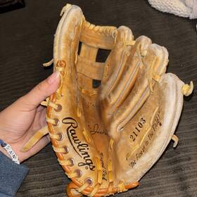 21103 Rawlings Vintage Reggie Jackson Glove Signature Model Rht 1970s