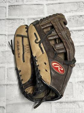 R130 Rawlings 274555945729 Renegade Softball Baseball Glove 13 Inch Adult Lht Left Hand Throw Vgc