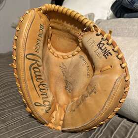 Rcm45gs Rawlings 45gs Catchers Mitt Mike Piazza Model Lite Toe Deep Well Glove