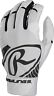 5150 Rawlings Adult Baseball Batting Gloves Series White Large