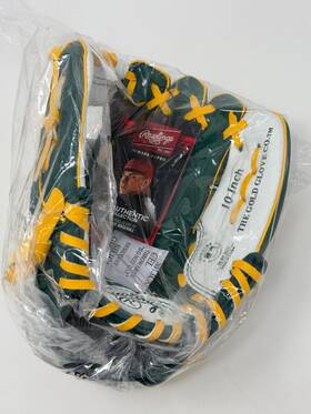 Rawlings 715099316498 Oakland Athletics 10 Inch Team Logo Baseball Glove Mlb A S Official