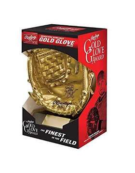 Rawlings 796793666454 Mini Gold Glove Award Trophy Stand Included Replica 31 Rawlings 796793666454 Mini Gold Glove Award Trophy Stand Included Replica 31