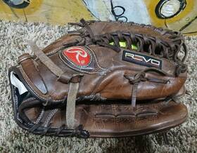 7sc127pfdt Rawlings Revo Sc750 12.75 Inch Rht Baseball Glove Trap-eze Brown Preowned 7sc127pfdt Rawlings Revo Sc750 12.75 Inch Rht Baseball Glove Trap-eze Brown Preowned