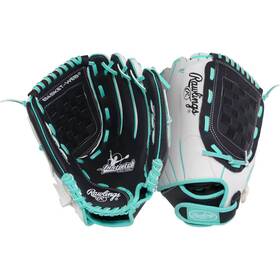 94472745 Rawlings Fastpitch 11.5 Inch Soft Ball Glove - Black/white Right