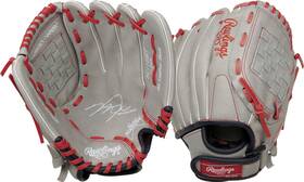 B09bg31fll Rawlings Sure Catch T-ball Youth Baseball Glove 11 Inch Rht Mike Trout Model