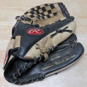 B5125 Rawlings Preferred 12.5 Inch Baseball Glove Rht Basketweb Leather Brown Mit B5125 Rawlings Preferred 12.5 Inch Baseball Glove Rht Basketweb Leather Brown Mit
