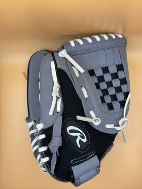 Bbg105g Rawlings Bgg105g Baseball Glove 10.5in Youth Gray Black Left Hand Thrower Rh Glv Bbg105g Rawlings Bgg105g Baseball Glove 10.5in Youth Gray Black Left Hand Thrower Rh Glv