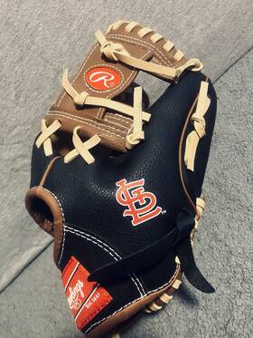 Plstl20 Rawlings Blbs5 Baseball Glove Youth Mlb St Louis Cardinals Right Hand Throw