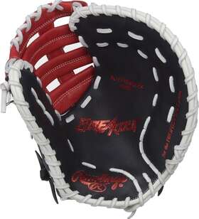 Boyptfm16ns Rawlings Youth Breakout 12 Inch First Base Mitt Red White Blue Rht Boyptfm16ns Rawlings Youth Breakout 12 Inch First Base Mitt Red White Blue Rht