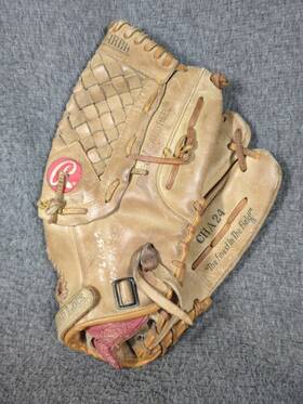 Rawlings Cha24 Super Size Tan Leather 13 Inch Baseball Mitt Glove Rht -