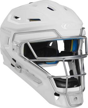 Chmchs-w7 Rawlings Chmchs-w7/w1-sr Mach Catchers Helmet Senior 7 1/8 Inch - 3/4 White/white